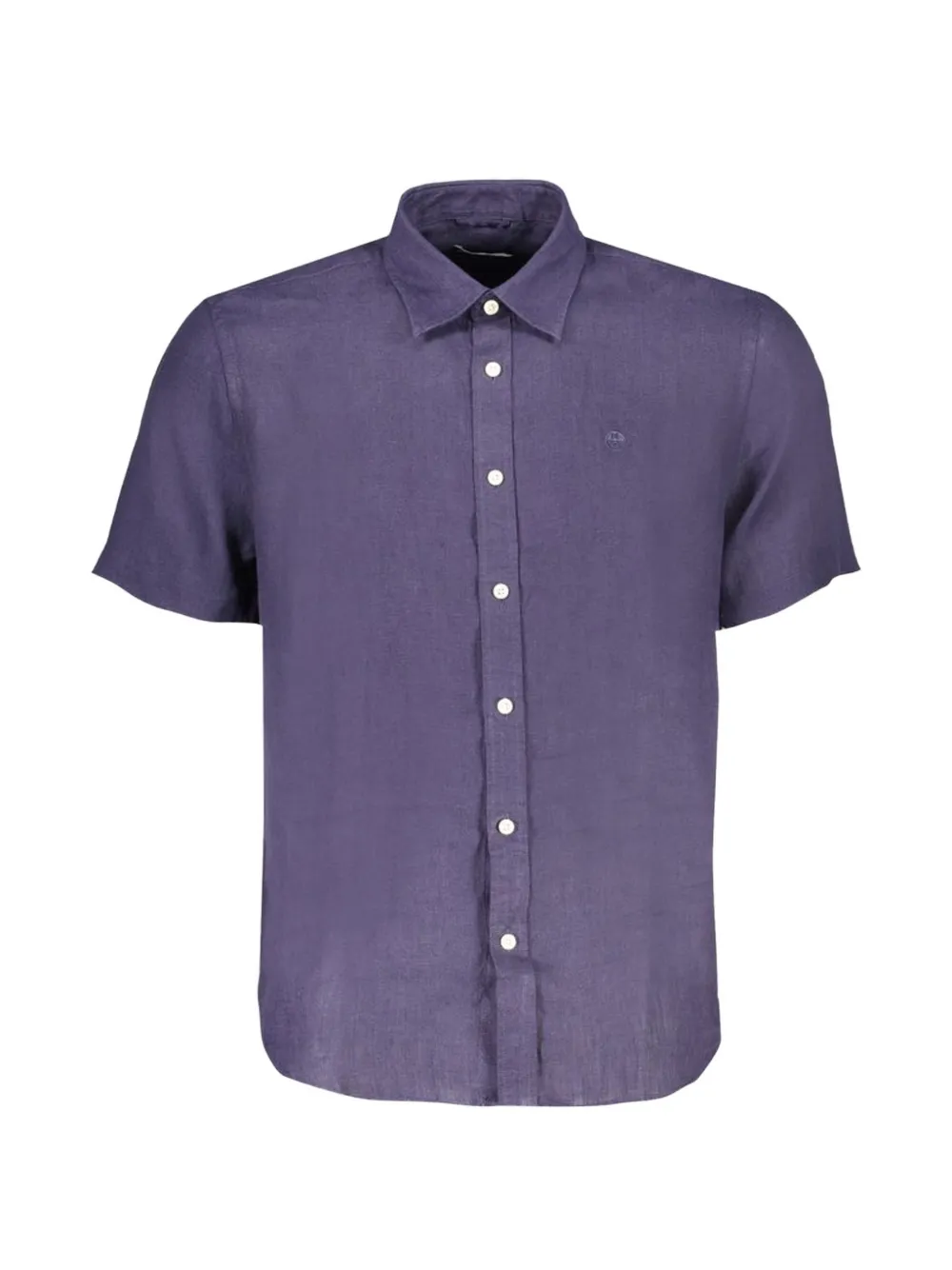 North Sails short-sleeve linen shirt - Blu