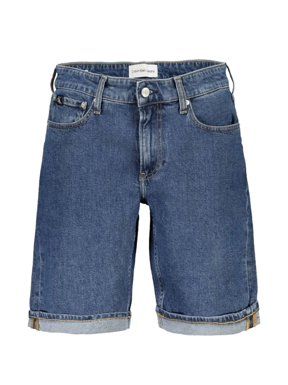 Calvin Klein Jeans rolled-hem shorts - Blau