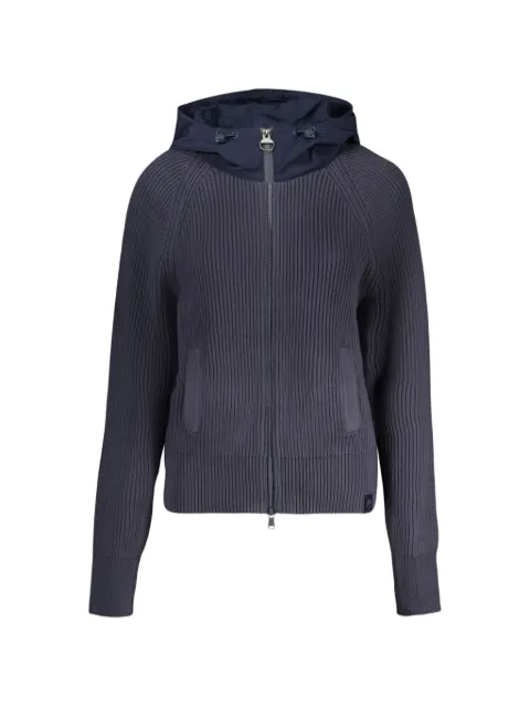 North Sails ribbed-knit hooded sweater