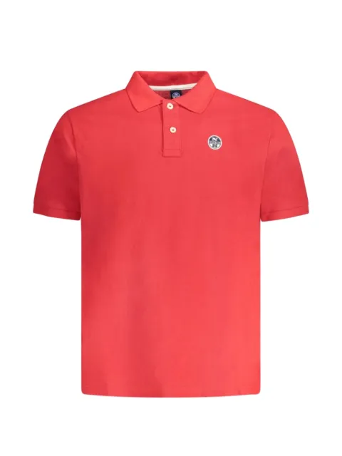 North Sails logo-embroidered cotton polo shirt
