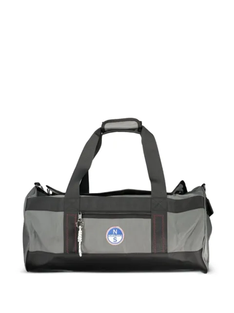 North Sails logo-patch duffle bag