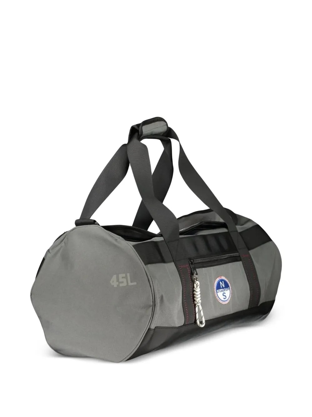 North Sails Duffeltas met logopatch Grijs
