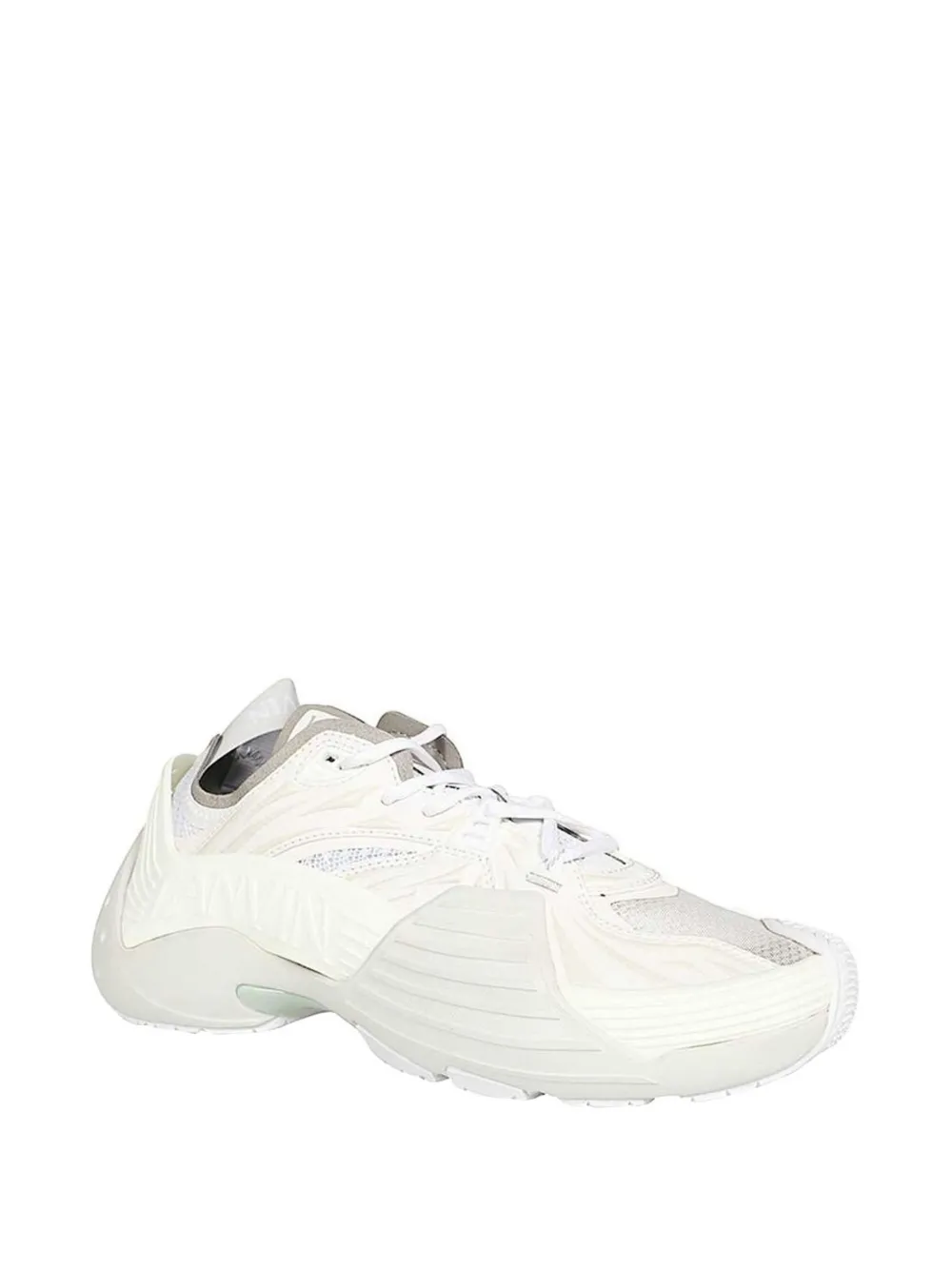 Lanvin Flash-X panelled sneakers Wit