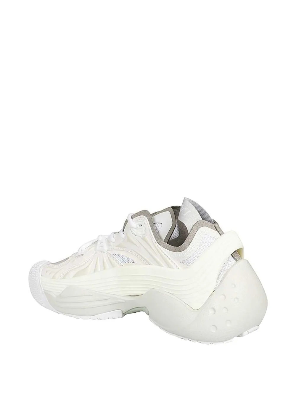 Lanvin Flash-X panelled sneakers Wit