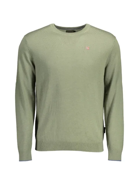 Napapijri logo-detail knitted sweater