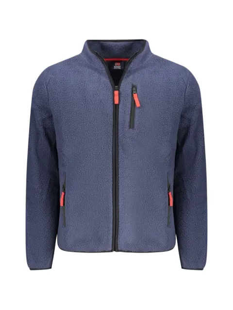 NORWAY 1963 logo-patch zip-fastening sweatshirt