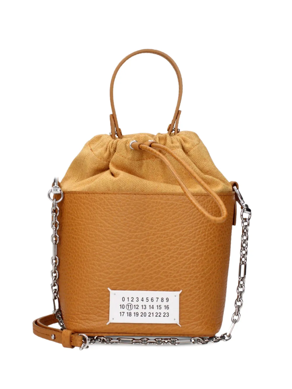 Maison Margiela 5AC Beuteltasche mit Kordelzug - Orange