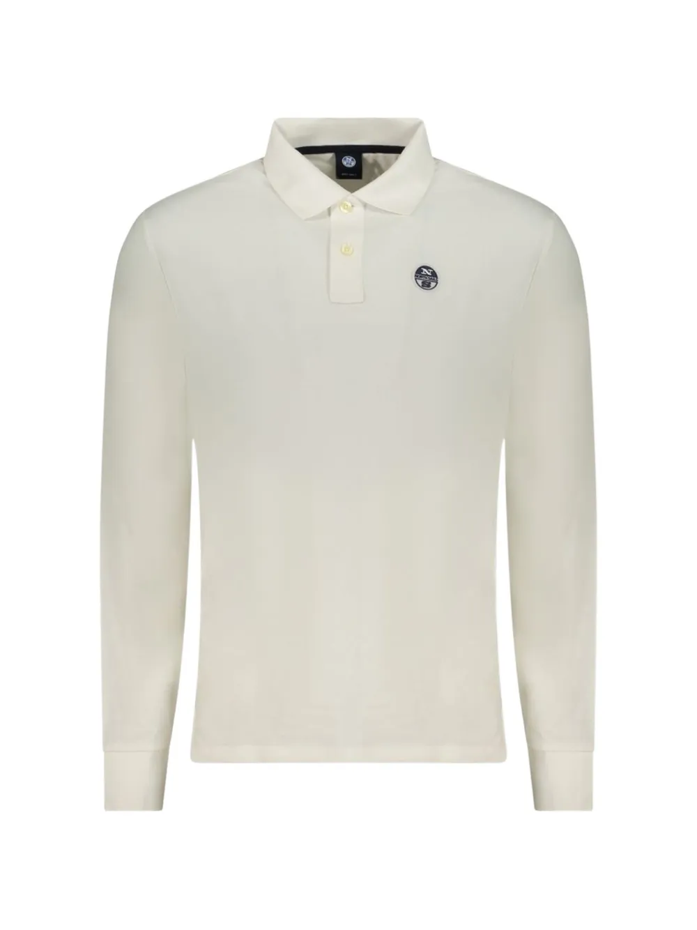 North Sails long-sleeved polo shirt - Toni neutri