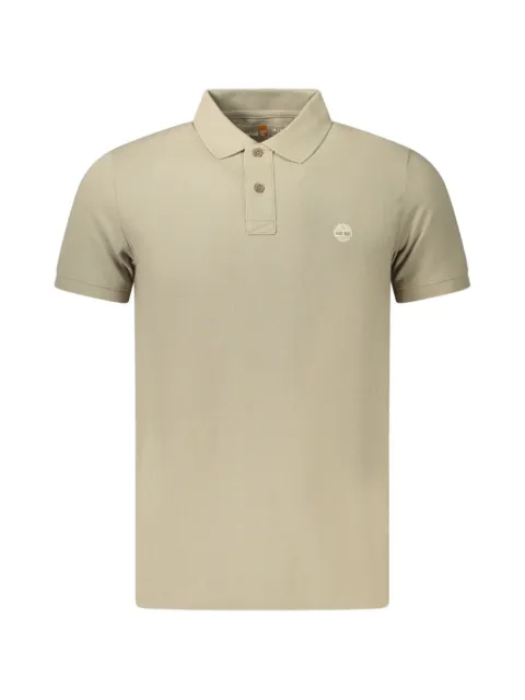 Timberland logo-embroidered piqué polo shirt