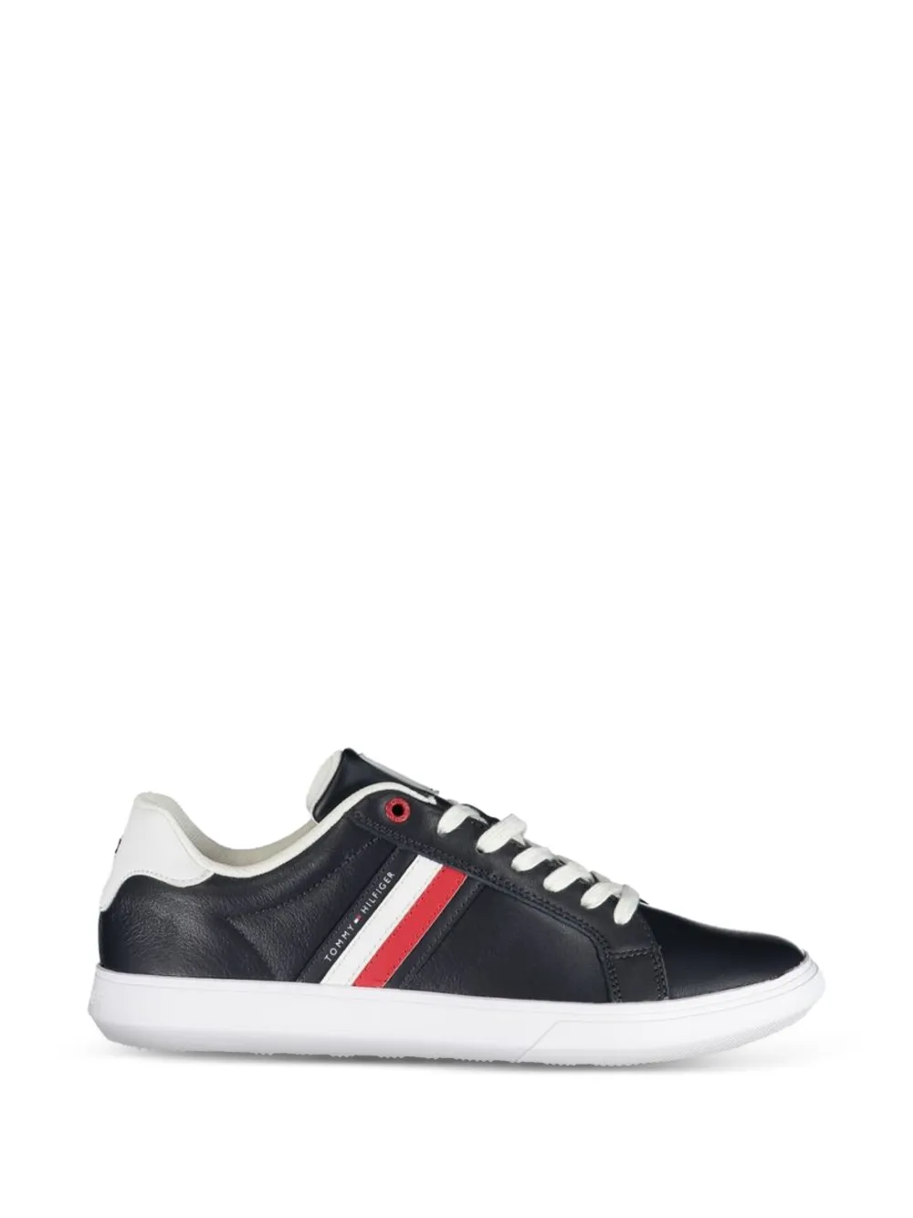 Tommy Hilfiger logo-print panelled sneakers - Blu