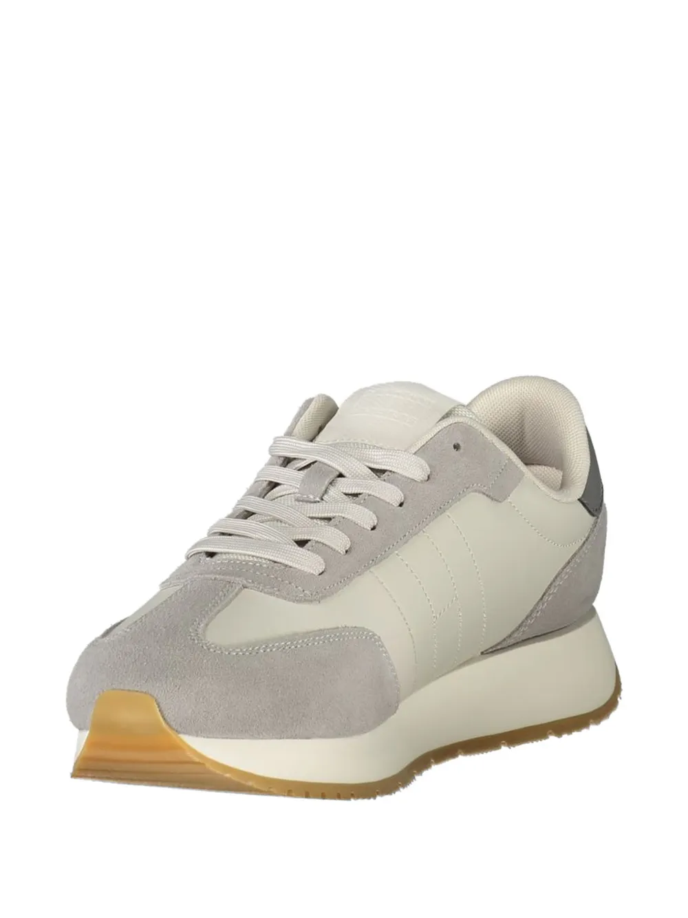 Tommy Hilfiger panelled low-top sneakers Grijs