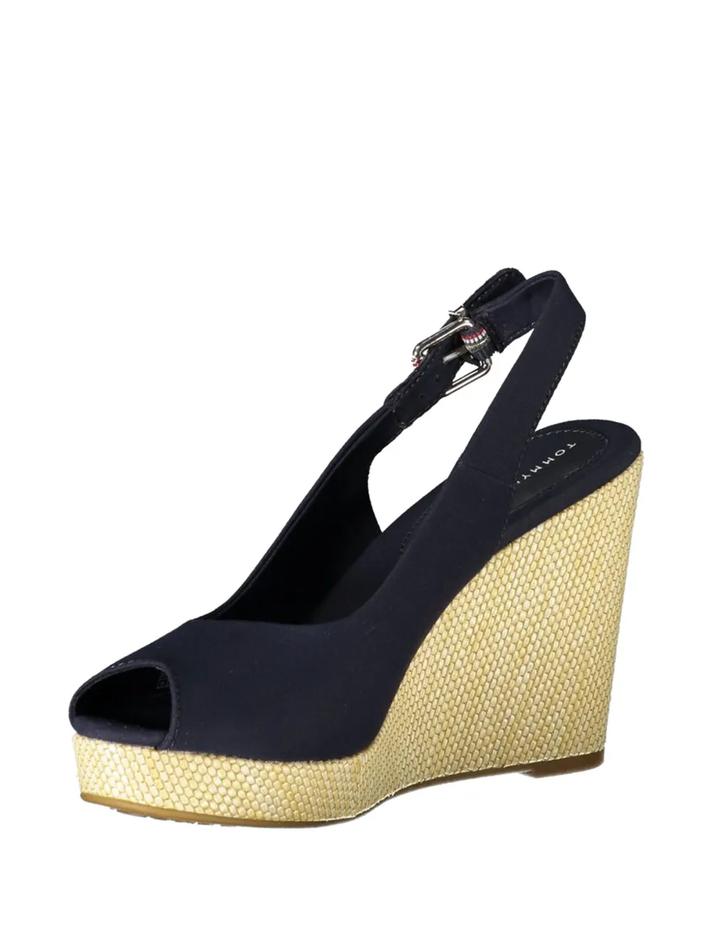 Tommy Hilfiger wedge-heel sandals Blauw