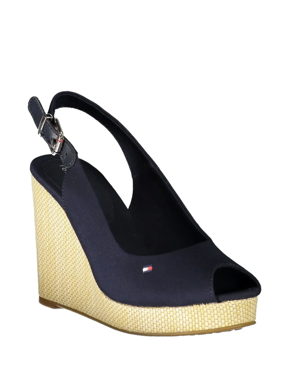 Tommy Hilfiger wedge-heel sandals Blauw