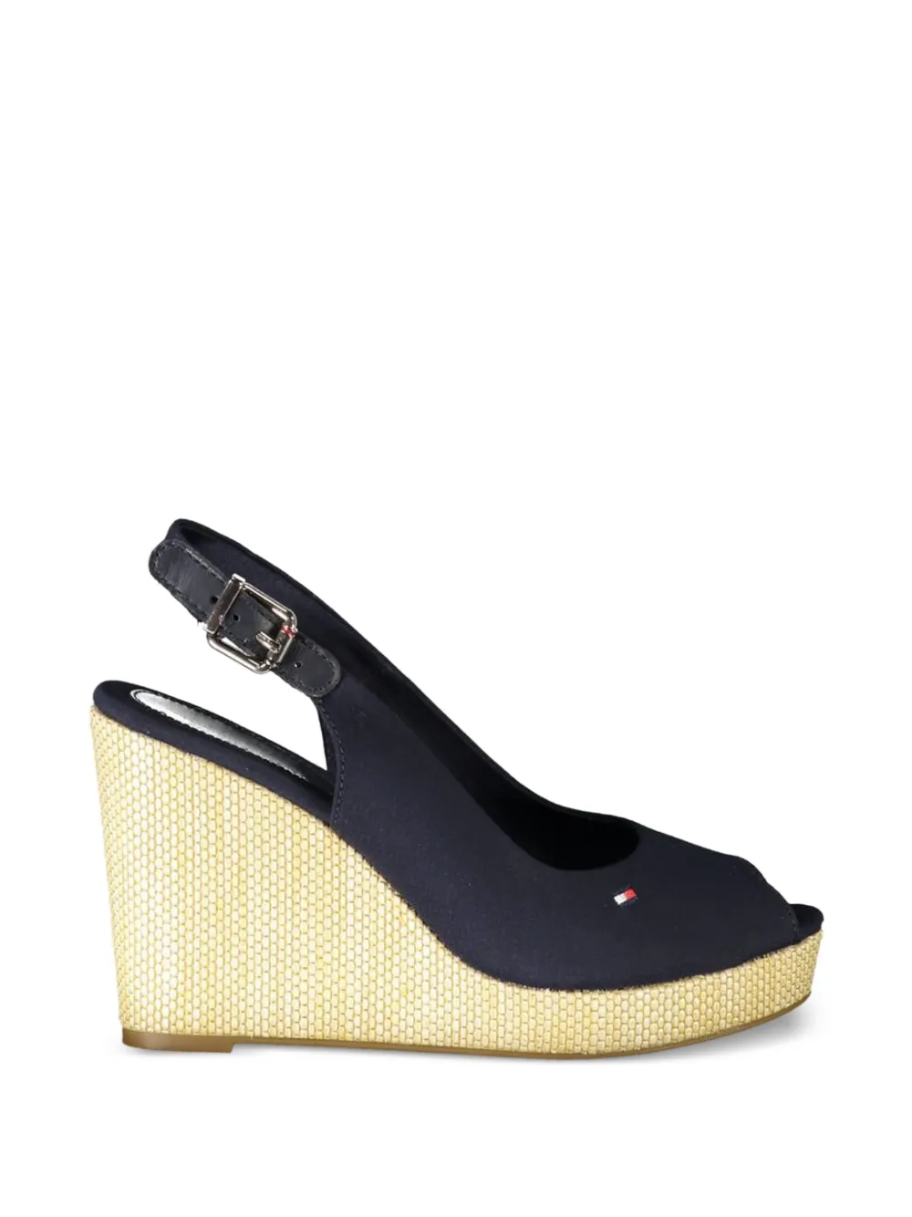 Tommy Hilfiger wedge-heel sandals Blauw