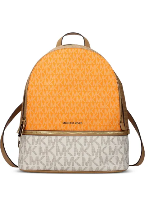 Michael Kors mochila con diseño color block y monograma