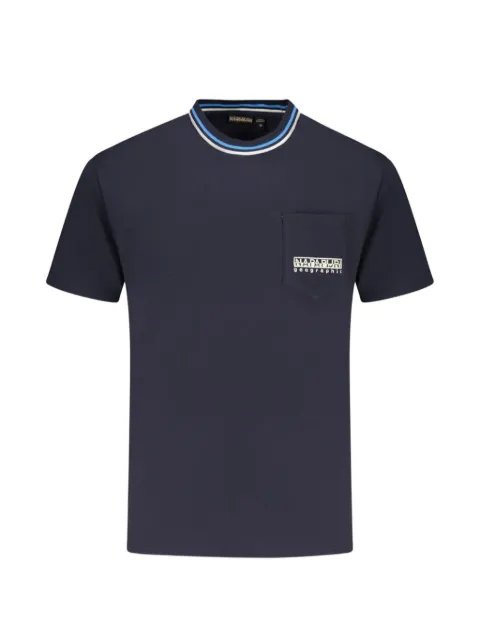Napapijri logo-embellished pocket T-shirt