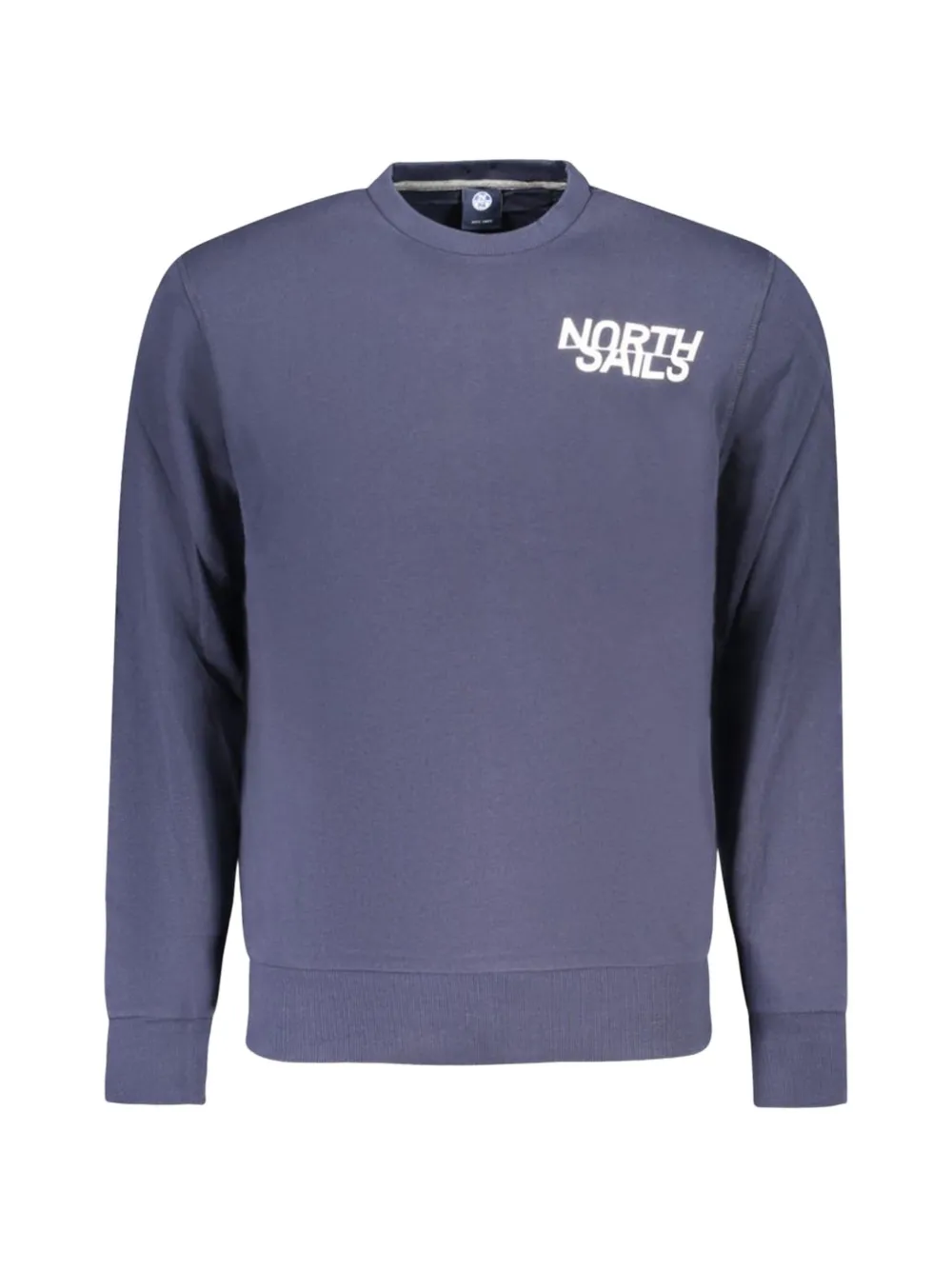 North Sails logo-print crew-neck sweater - Blu