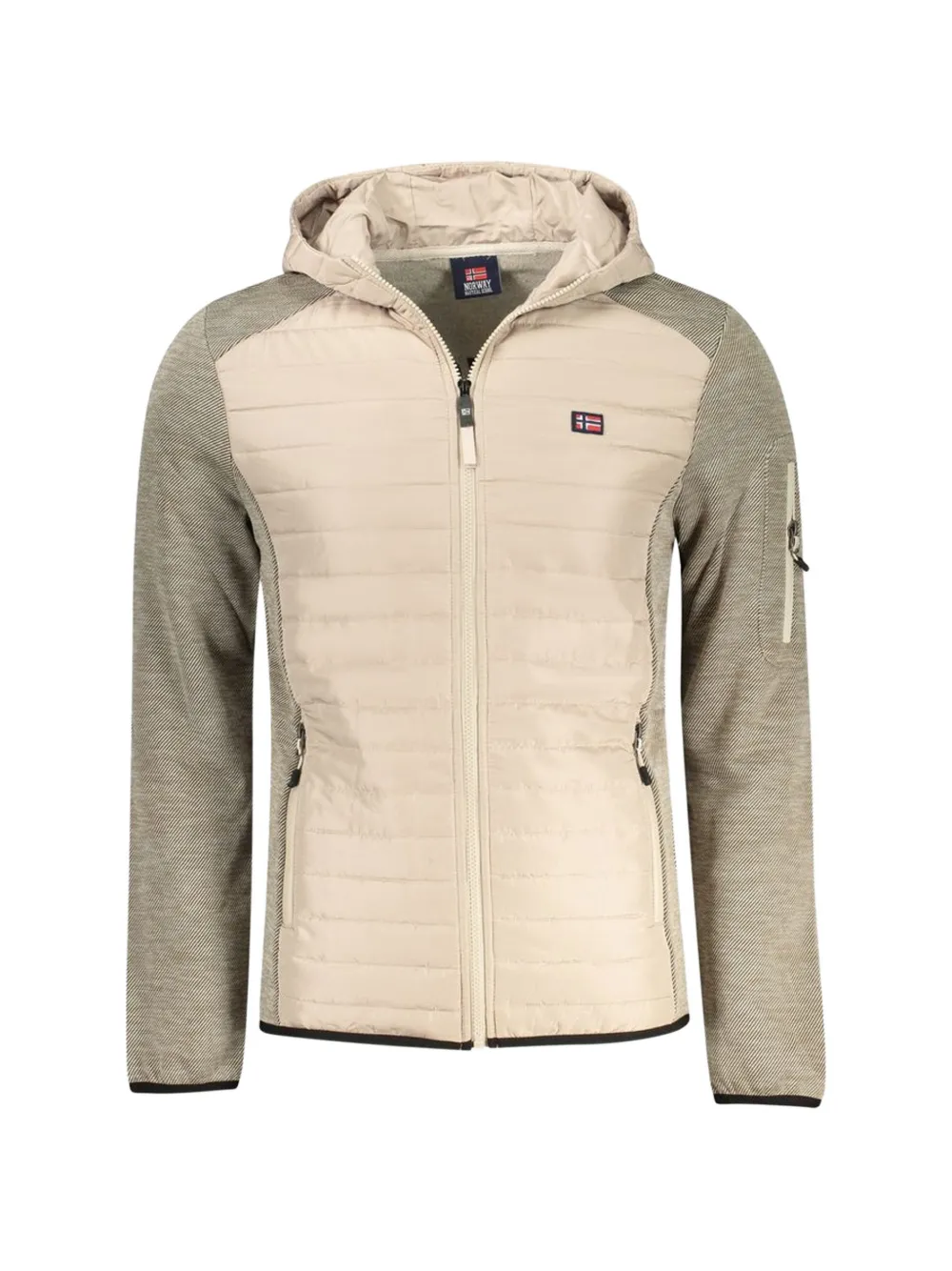 NORWAY 1963 panelled padded jacket