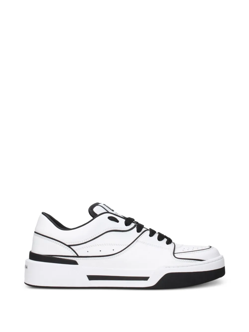 Dolce & Gabbana panelled leather sneakers Wit