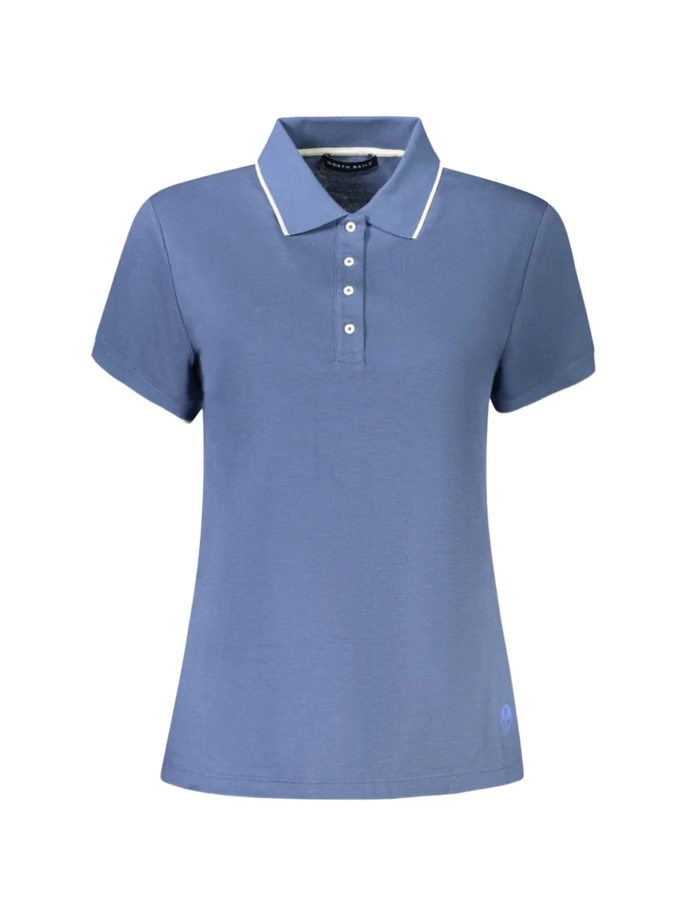North Sails short-sleeve cotton polo shirt - Blu