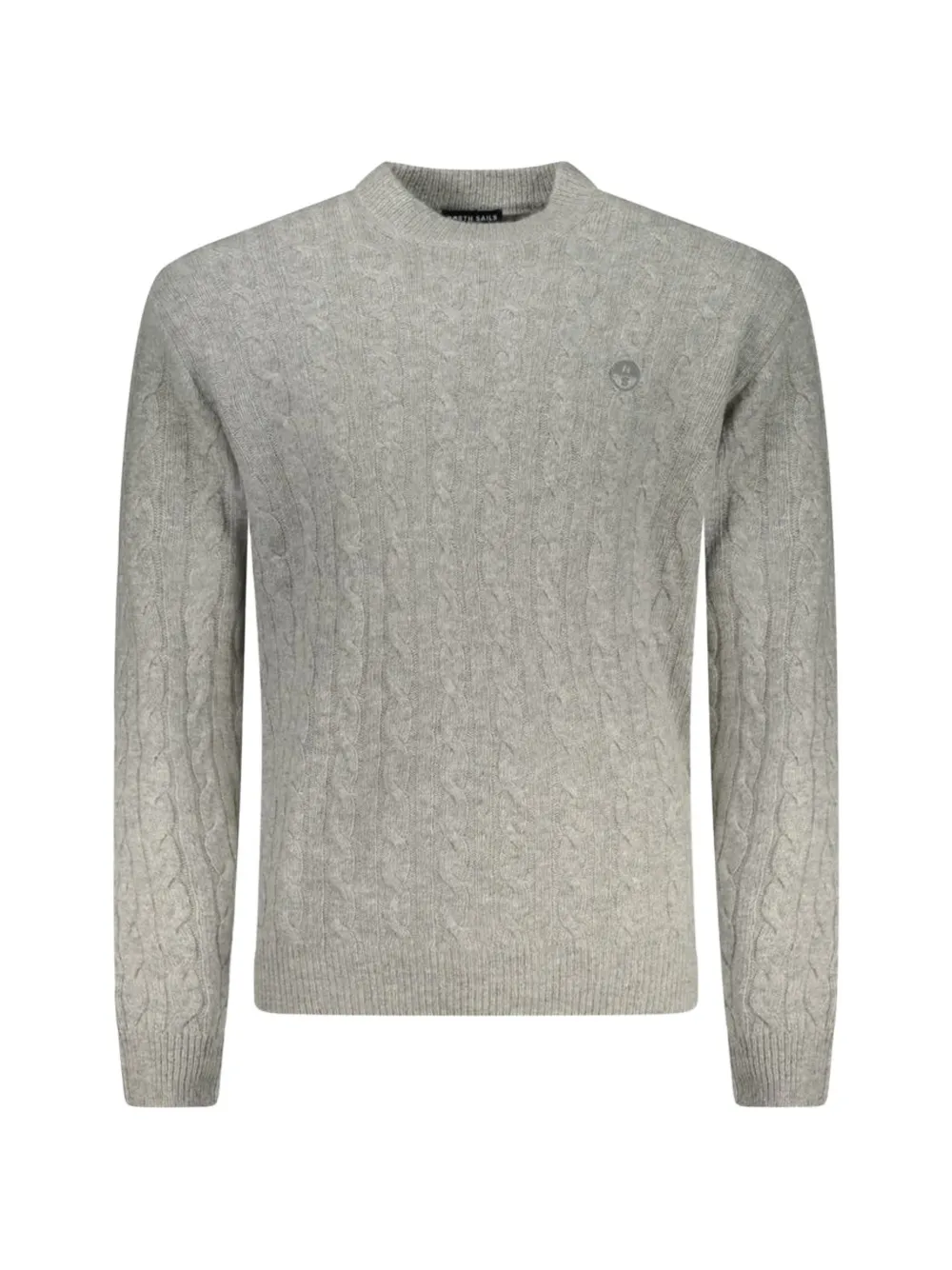 North Sails cable-knit sweater - Grigio