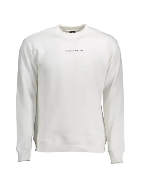 North Sails logo-print cotton sweater