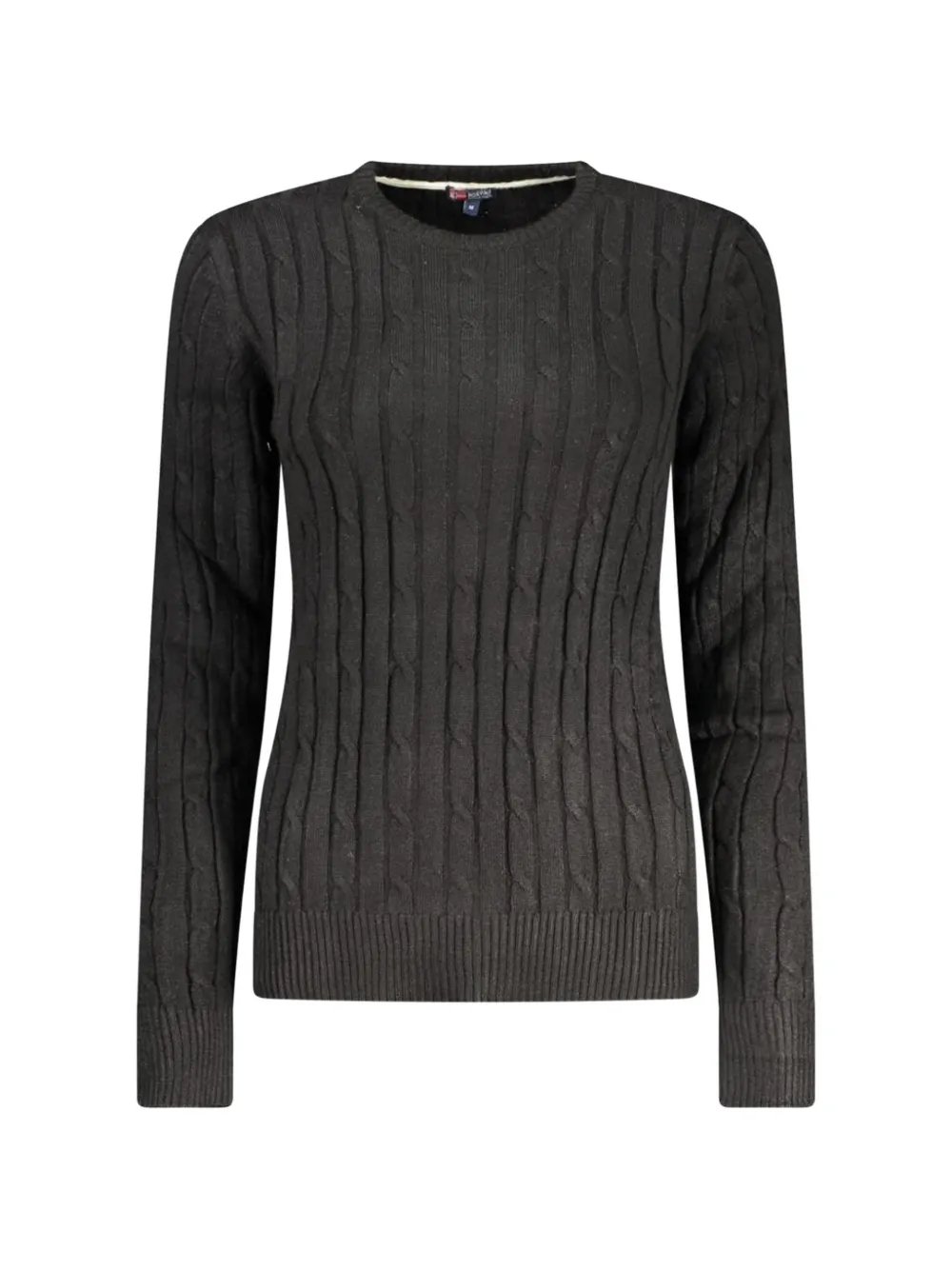 Norwegian Rain cable-knit sweater - Grigio