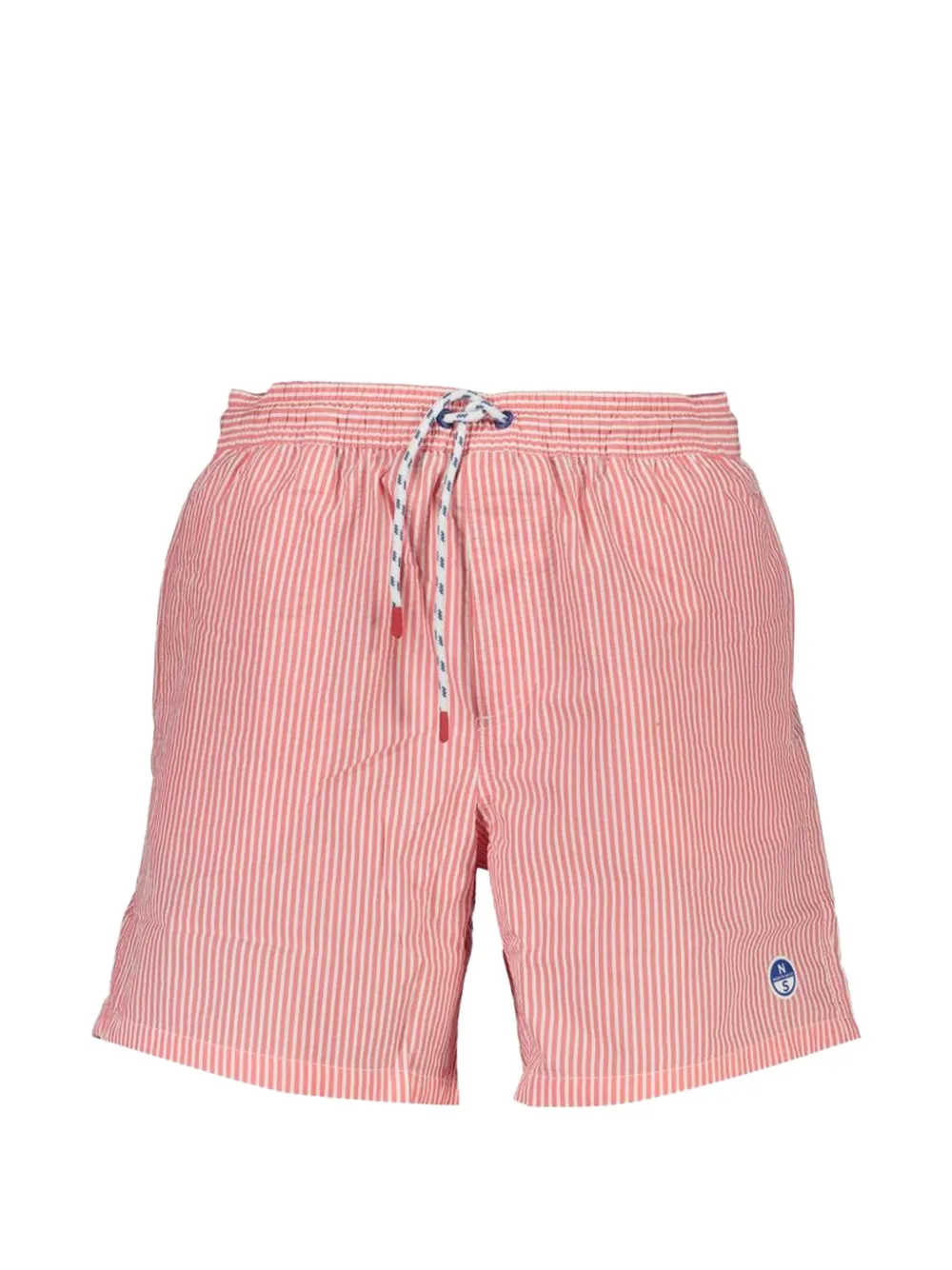 North Sails striped cotton swim shorts - Rosa