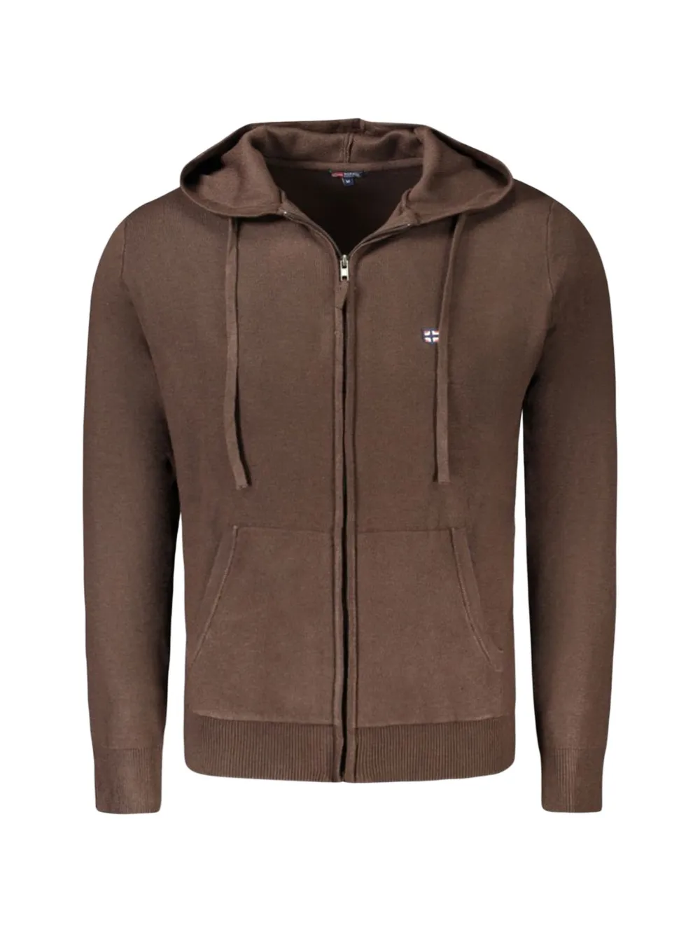 Norwegian Rain zip-up hoodie - Braun