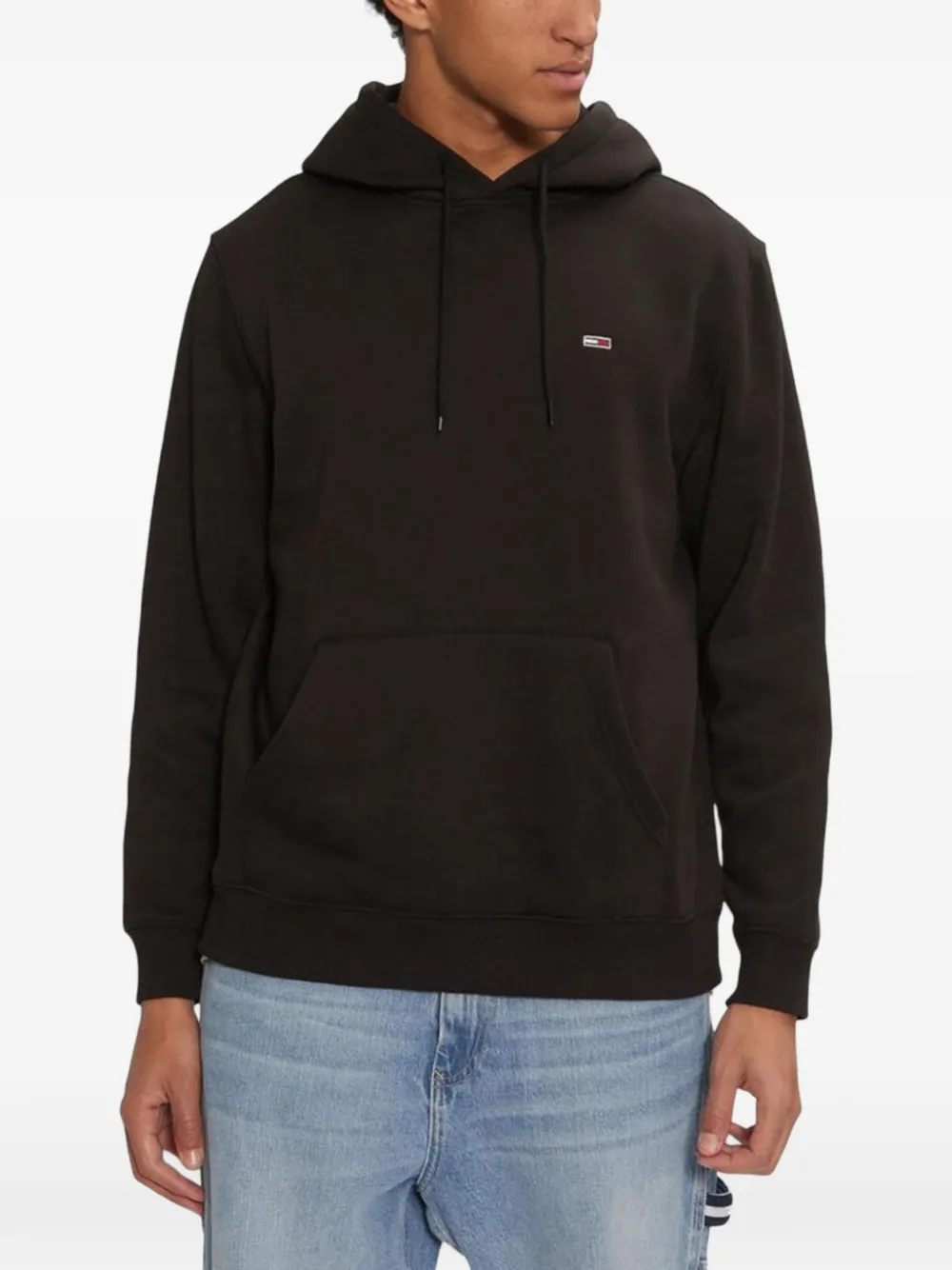 Tommy Jeans brushed fleece hoodie - Nero