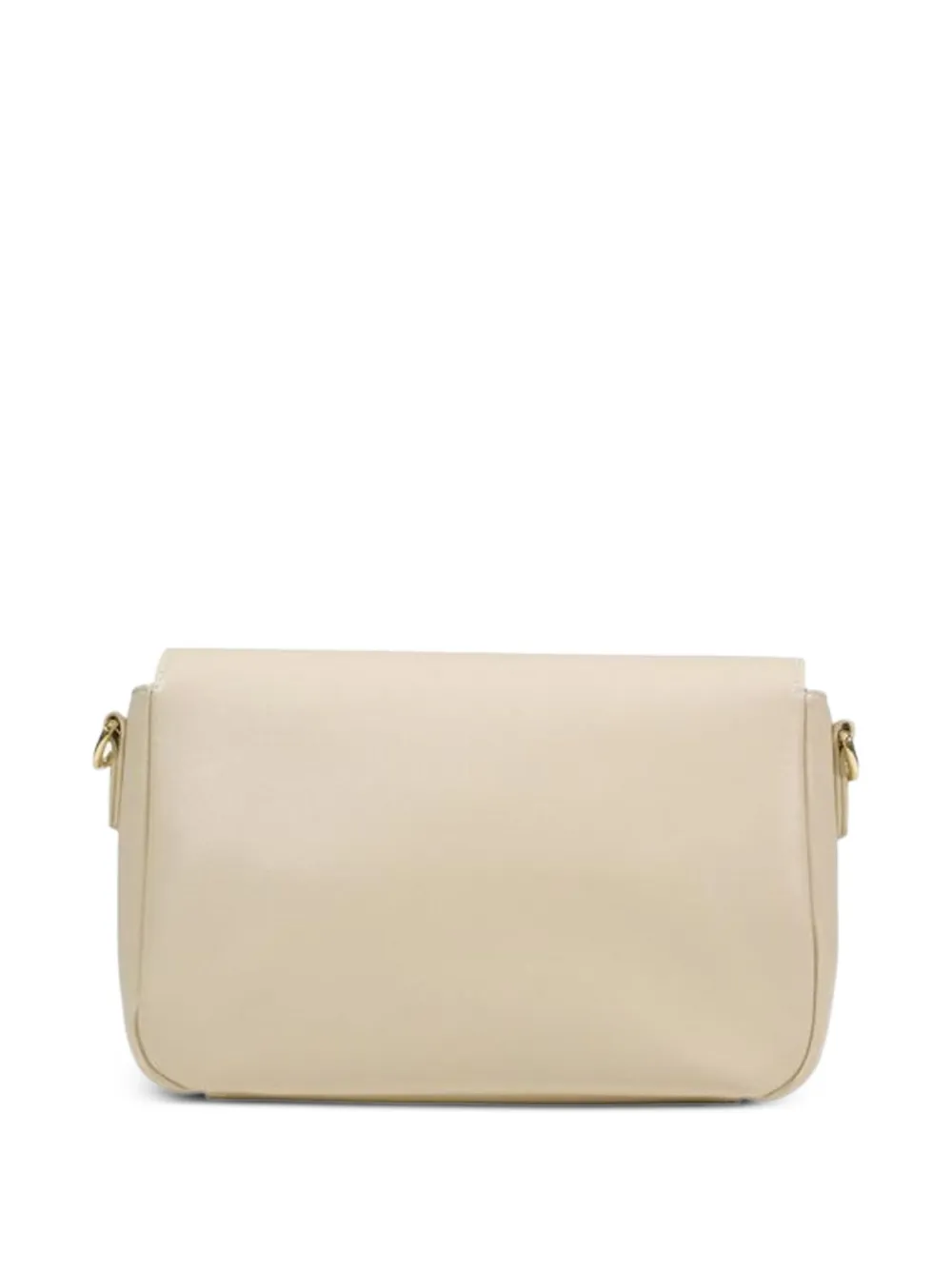 Love Moschino Schoudertas met logoplakkaat Beige