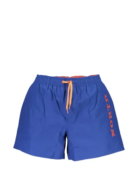 North Sails logo-print swim shorts