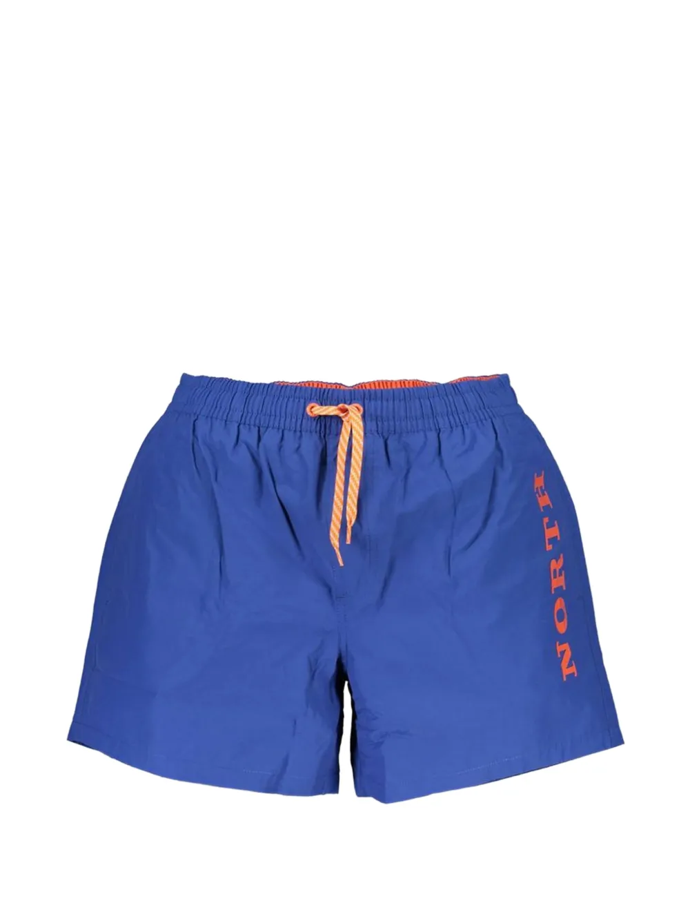 North Sails logo-print swim shorts - Blu