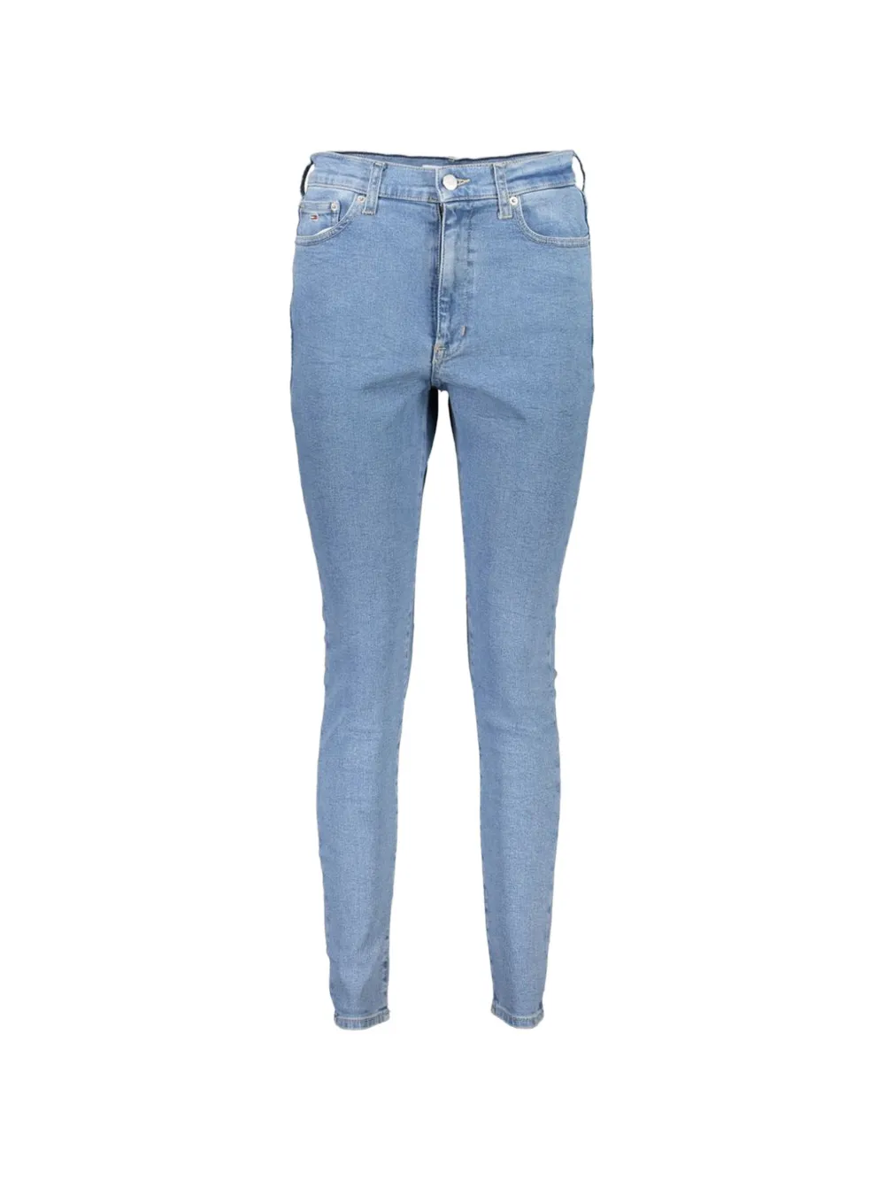 Tommy Jeans logo-patch pocket jeans - Blu