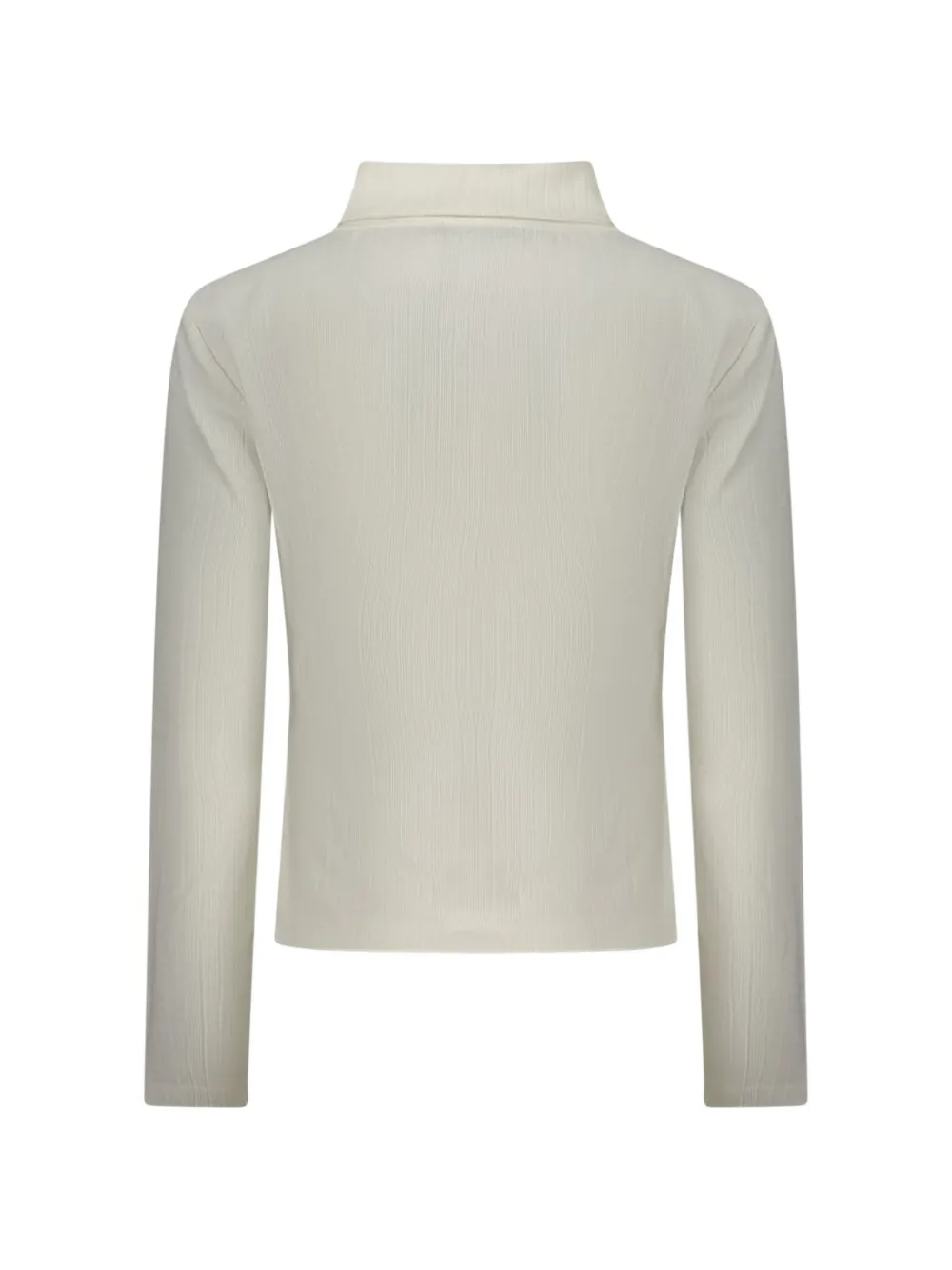 North Sails Geribbelde coltrui Wit