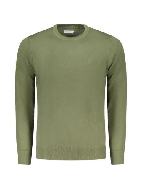 North Sails logo-patch crew-neck sweater