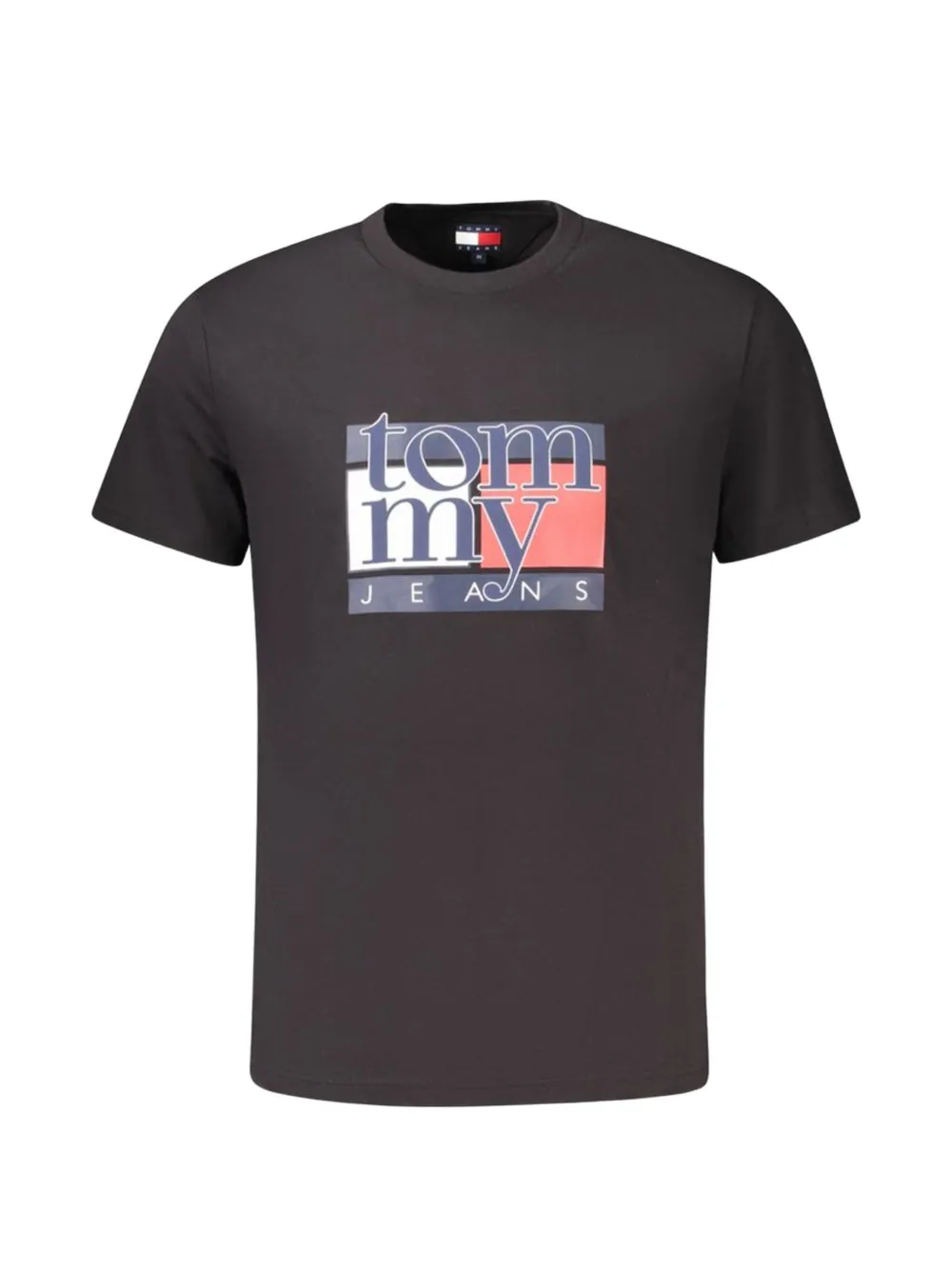 Tommy Hilfiger logo-print T-shirt - Grigio