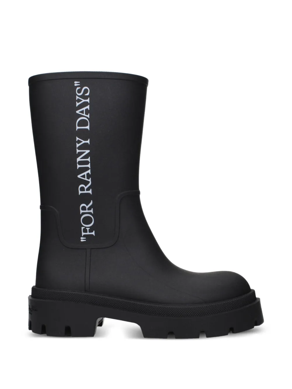 Off-White Reboot rain boots - Schwarz
