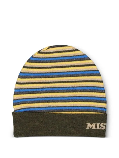 Missoni striped-pattern beanie hat