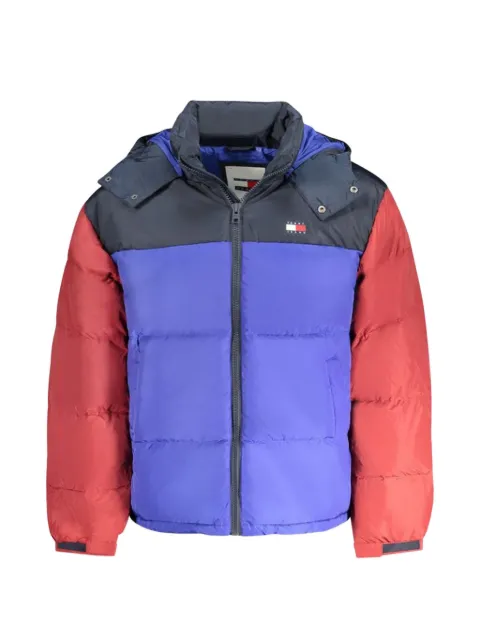 Tommy Hilfiger colourblock puffer jacket