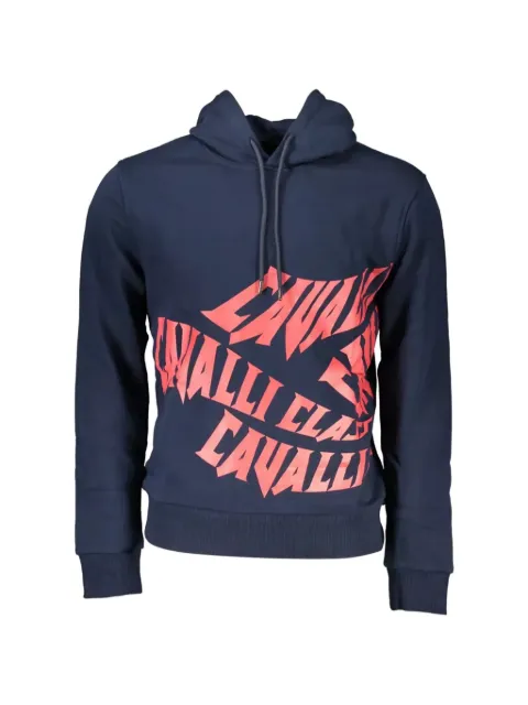 Cavalli Class logo-print hoodie