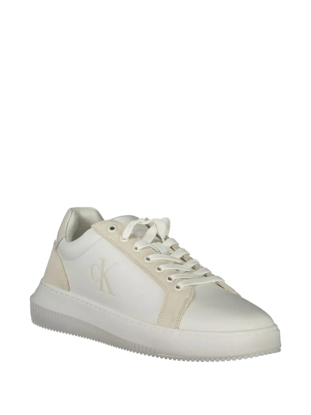 Calvin Klein Fairfax panelled sneakers Wit