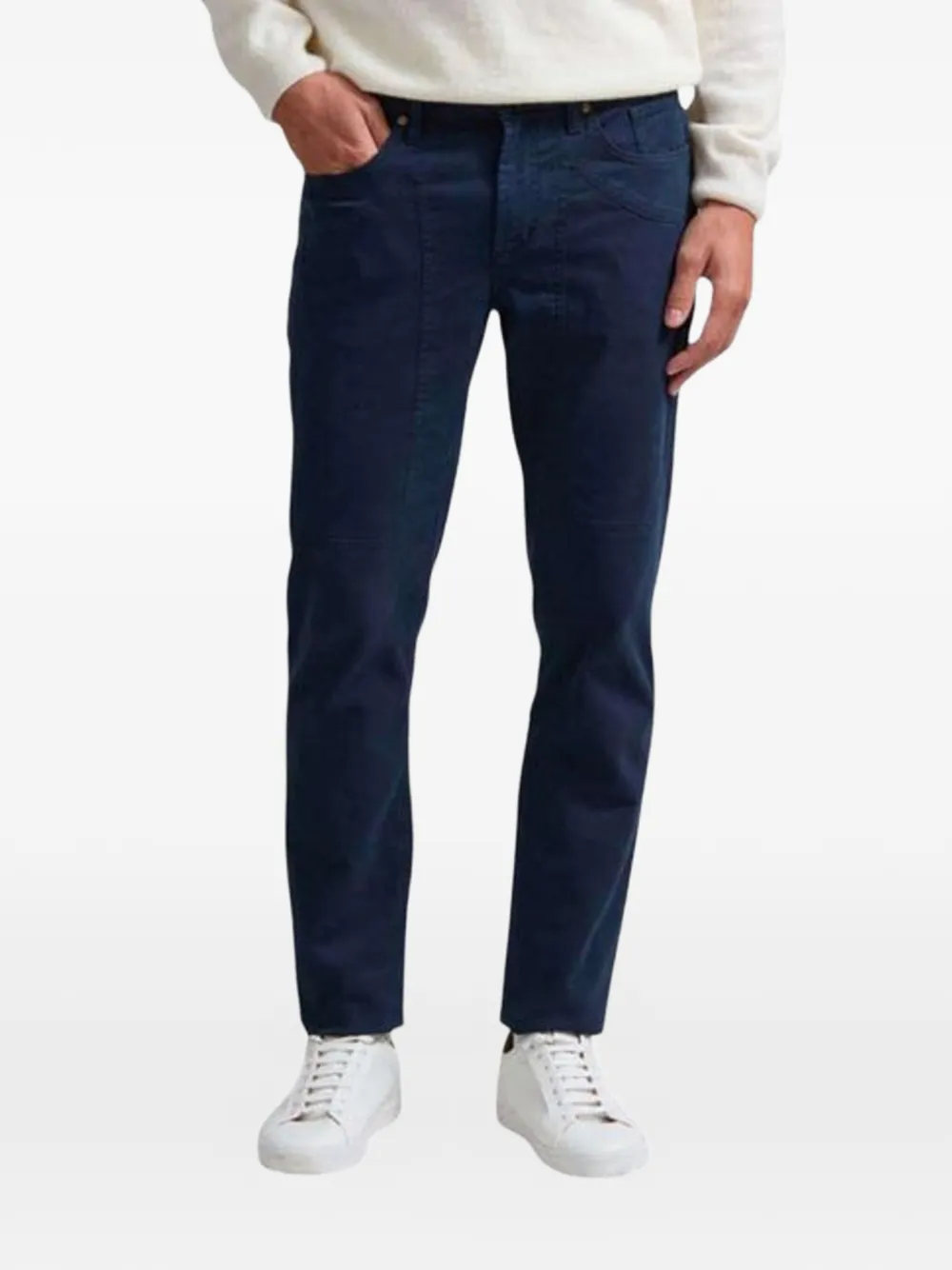 Jeckerson John Slim-fit Trousers In Blue