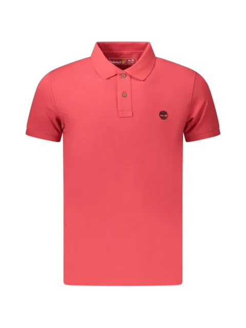 Timberland logo-embroidered cotton polo shirt