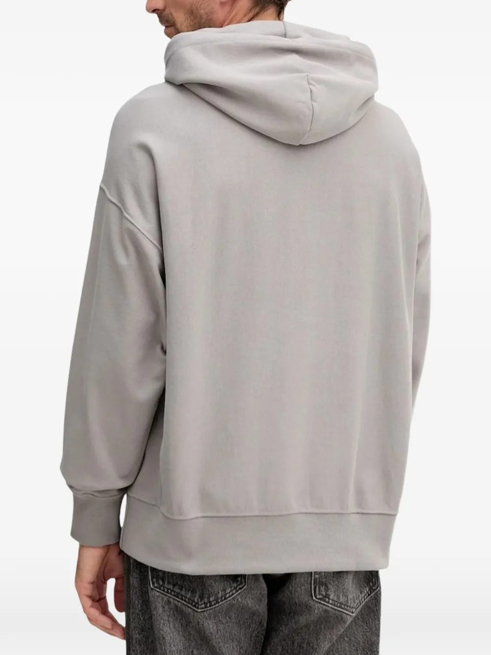 Calvin Klein Jeans Hoodie met logoprint Grijs