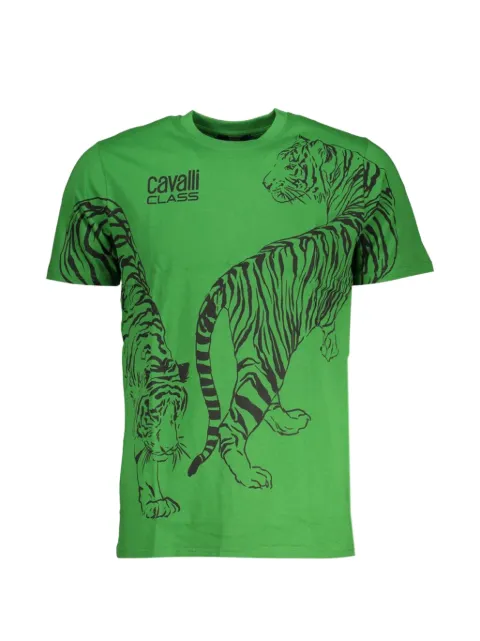 Cavalli Class tiger-print T-shirt