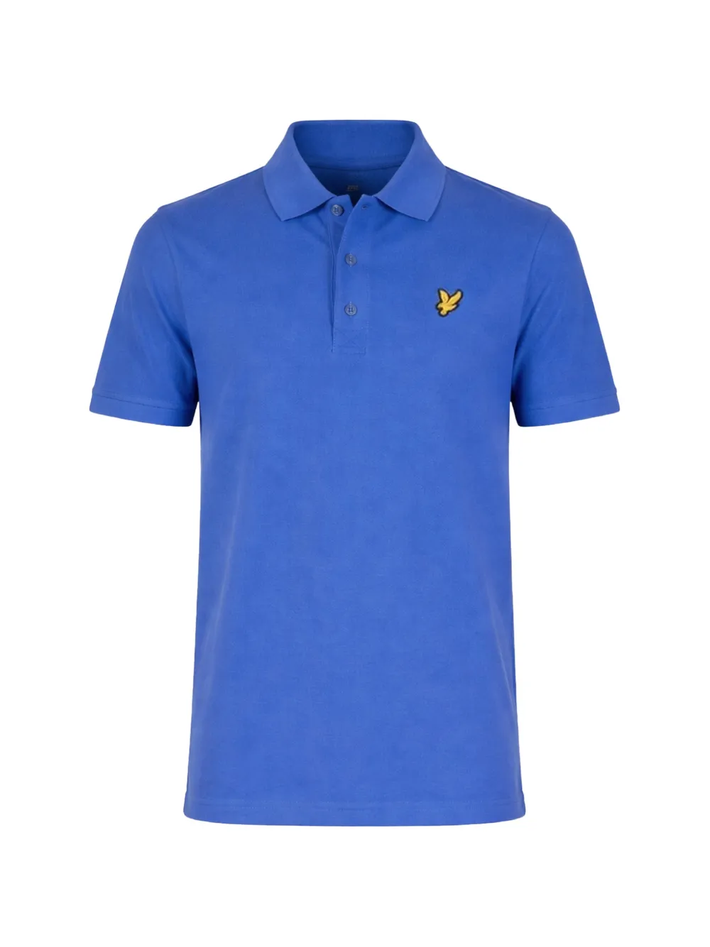 Lyle & Scott Embroidered-logo Polo Shirt In Blue