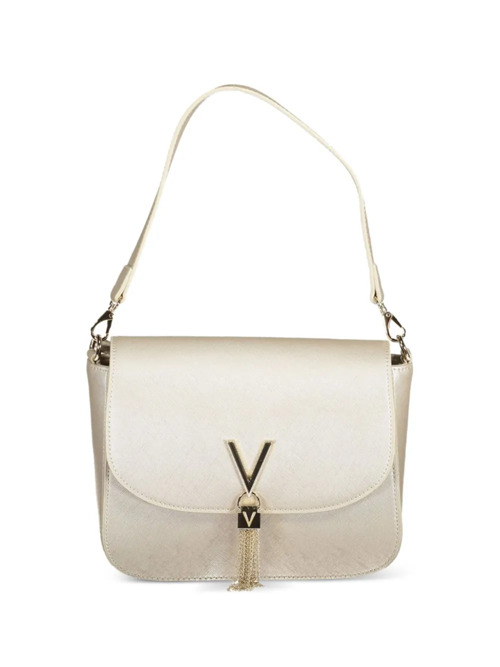 MARIO VALENTINO logo-plaque tote bag · OS