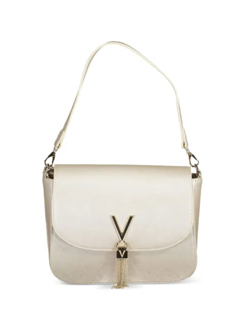 MARIO VALENTINO tote con placa del logo