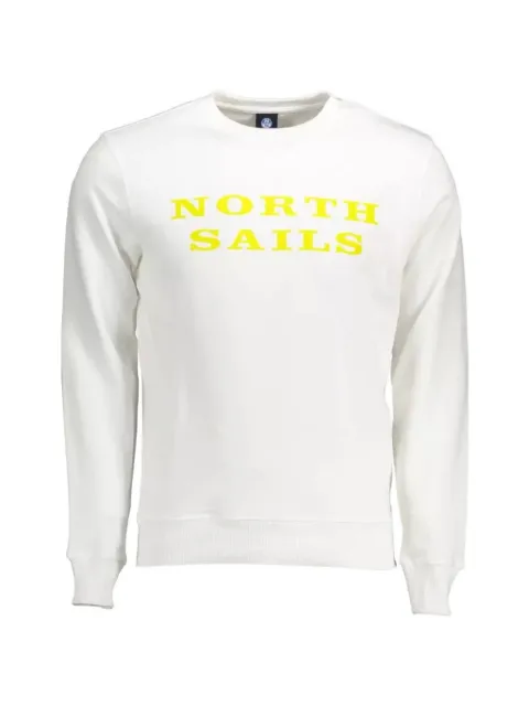 North Sails logo-print crew-crew-neck sweater